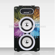 super bass USB mp3 wooden speaker portable dj equipment home theater system speaker